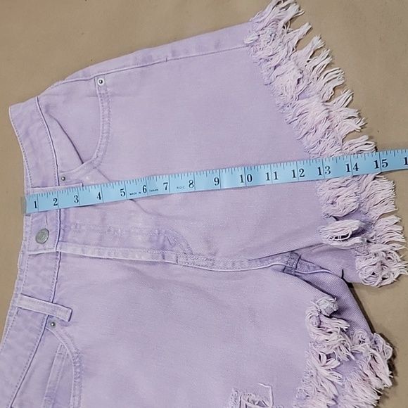 Wild Fable Size 4 (27) "Highest Rise Shorts", Light Purple, New without Tags. - Picture 7 of 10